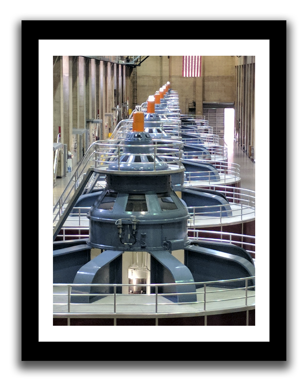 Historic Las Vegas - 1930’s Hoover Dam Turbine Room